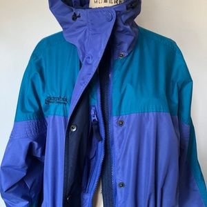 Vintage Columbia Hooded Jacket